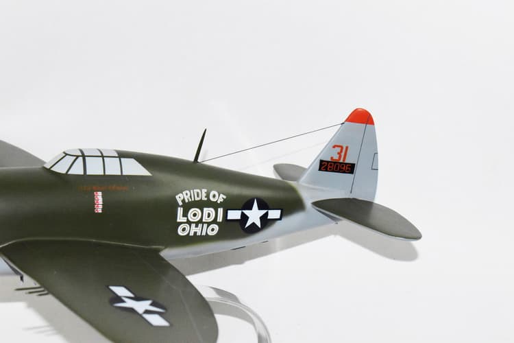 Republic P-47D Thunderbolt, 340th FS 348th FG 1943 Miss Mutt, Lt Col Rowland
