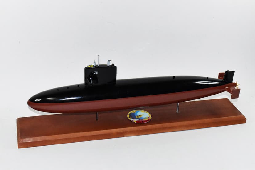 SS-581 USS Blueback, Barbel Class Submarine