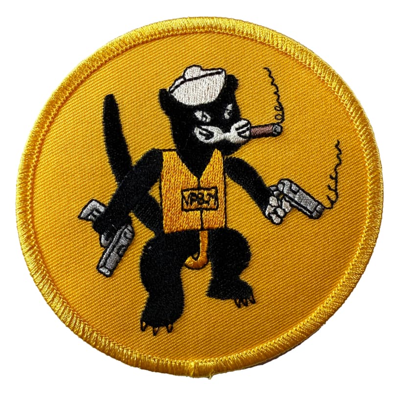 VP-VPB-71 Black Cats Patch – Sew On, 3.5"