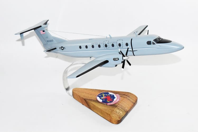 Beechcraft® C-12J Huron, 459th Airlift Squadron Yokota AB, 1/36 Scale Mahogany Model