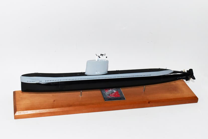 USS Nautilus (SSN-571), 20 inch Mahogany Model