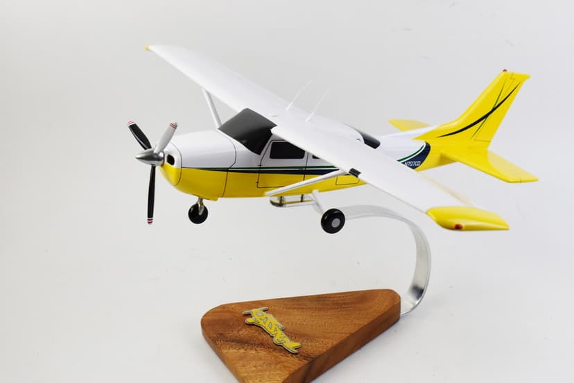 Cessna® 210 Centurion 1963, 18 inch Mahogany Model