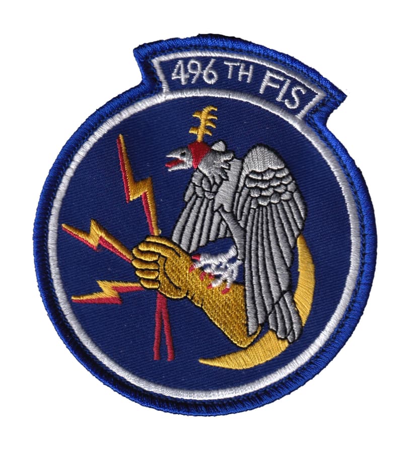 496th Fighter Interceptor Squadron Patch