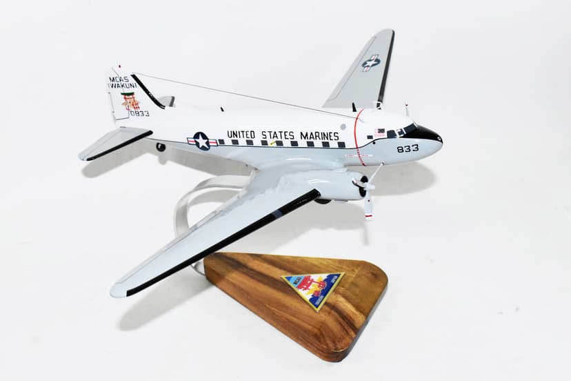 MCAS Iwakuni C-117D, 18 inch Mahogany Model