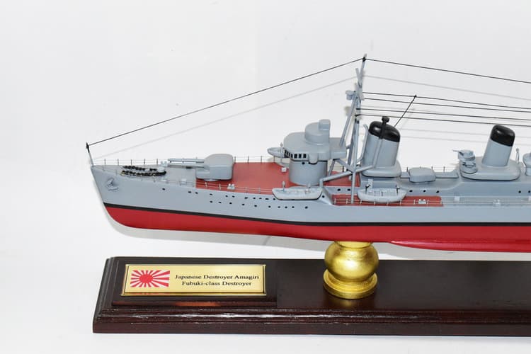 Amagiri Destroyer, Fubuki Class, Imperial Japan