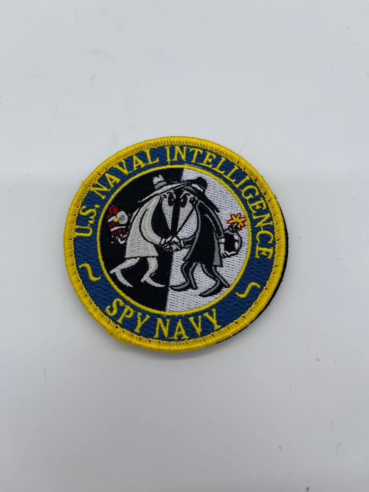 U.S. Naval Intelligence Spy vs Spy Patch – With Hook and Loop, 3