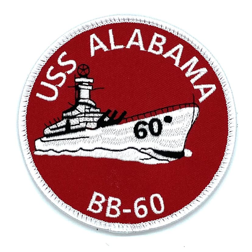 USS Alabama BB-60 Patch