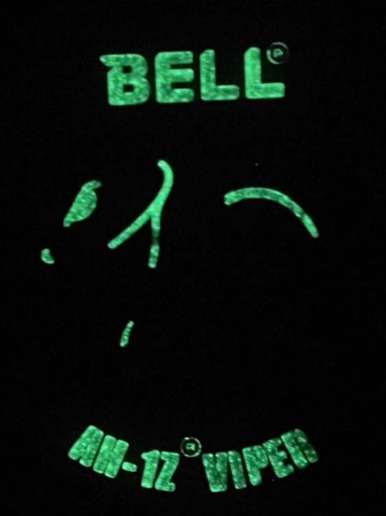 Bell AH-1Z Viper, 3 in PVC Glow in the Dark Patch
