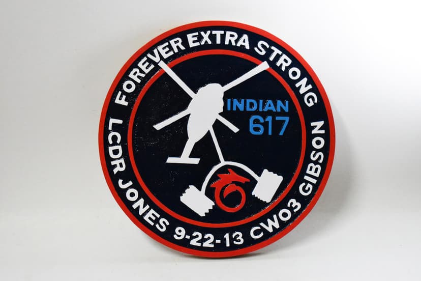 HSC-6 Memorial Plaque