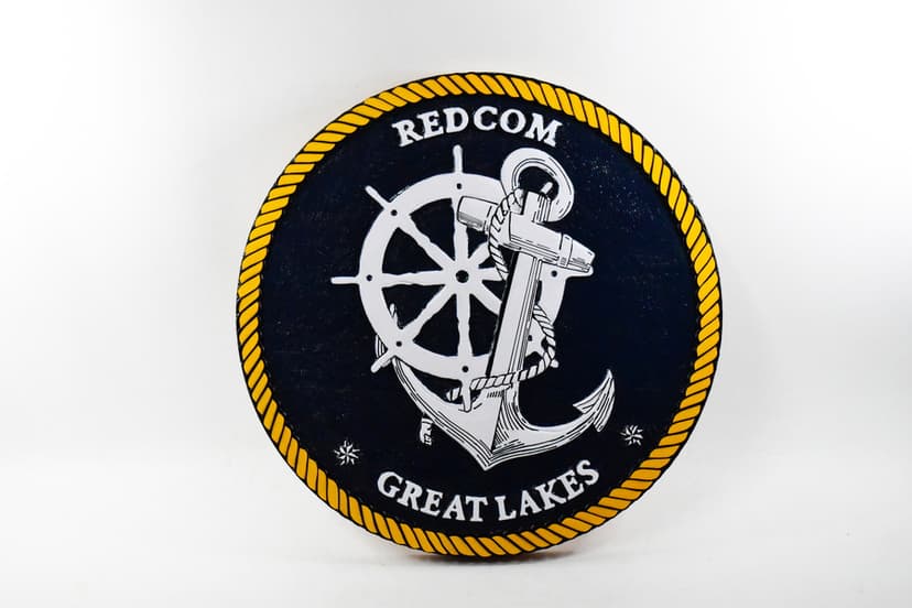 REDCOM Great Lakes, 14 inch plaque