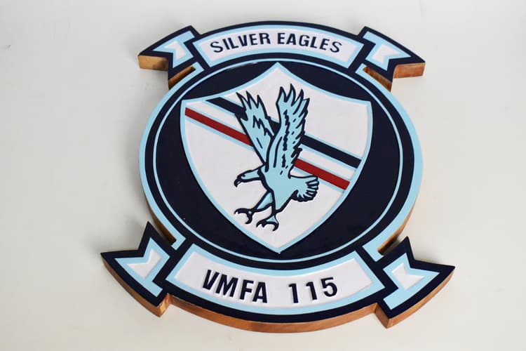 VMFA-115 Silver Eagles Plaque