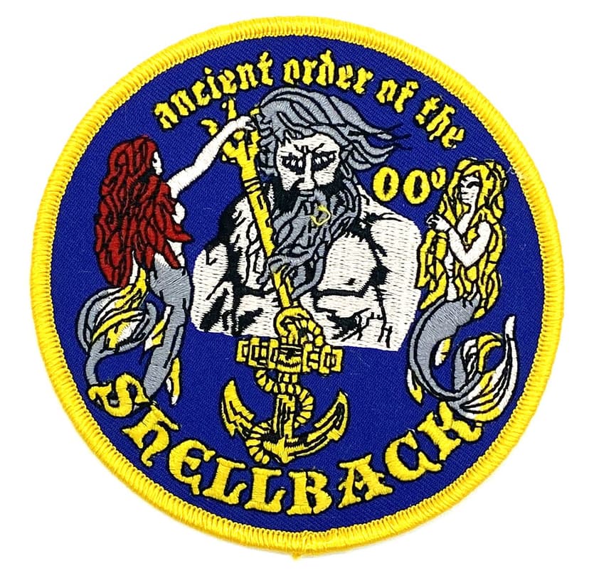 Ancient Order of the Shellback Patch – Sew On, 4"