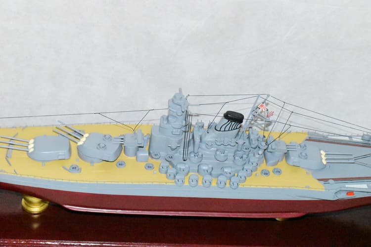 Yamato, WWII Imperial Japan Battleship, 36 inch Model