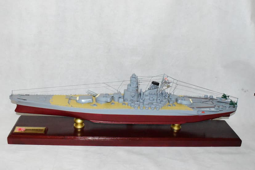 Yamato, WWII Imperial Japan Battleship, 36 inch Model