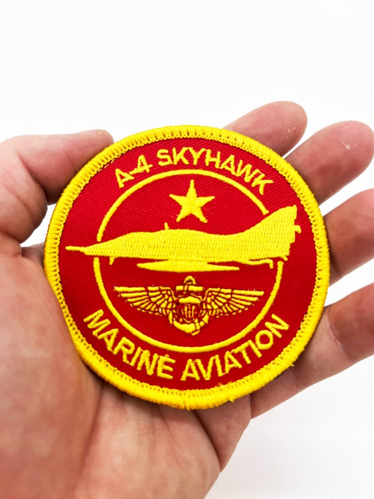 A-4 Skyhawk, Scooter Patch, Douglas A-4, Navy Aviation Patch, USMC Aviation, Attack Squadron