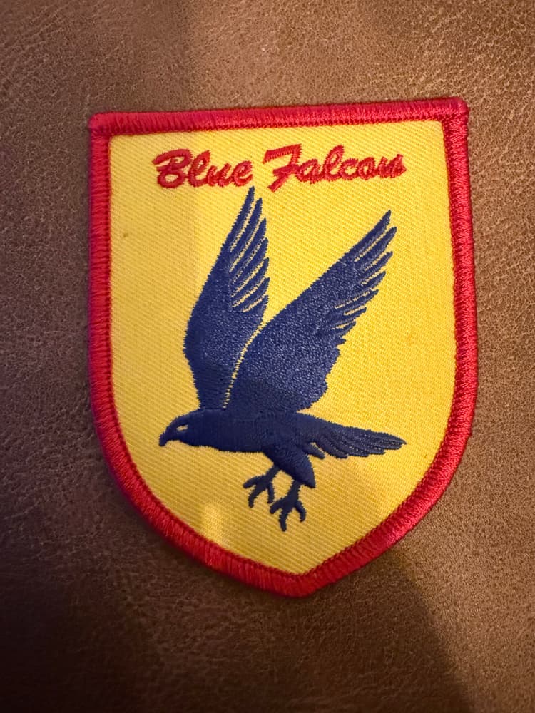 Blue Falcon Patch