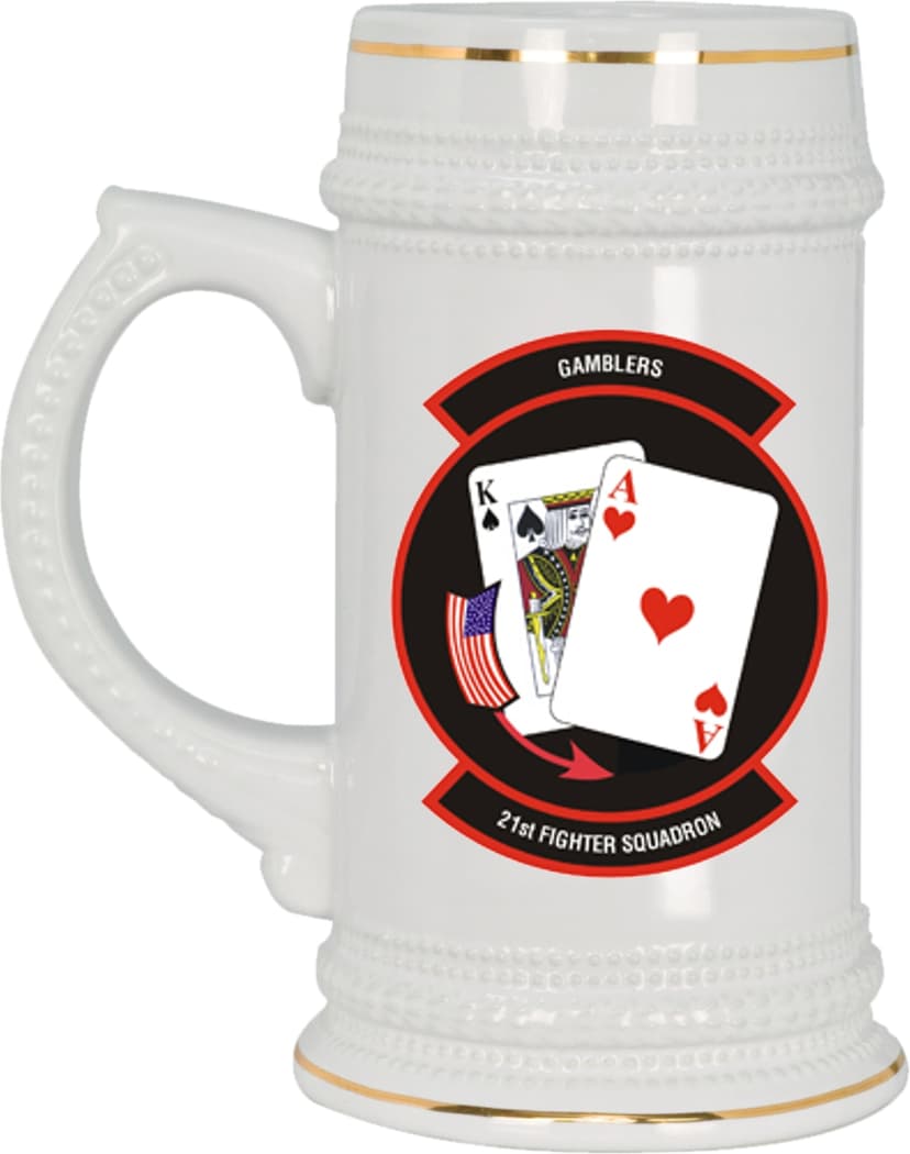 21st Fighter Squadron Stein