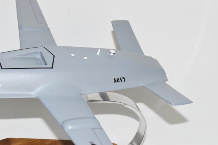 MQ-25 Stingray, 18-inch Mahogany Model