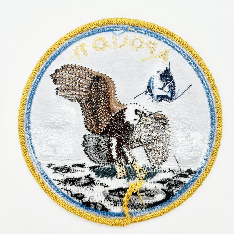 Apollo 11 Patch – Embroidered, Iron on, 4 Inch