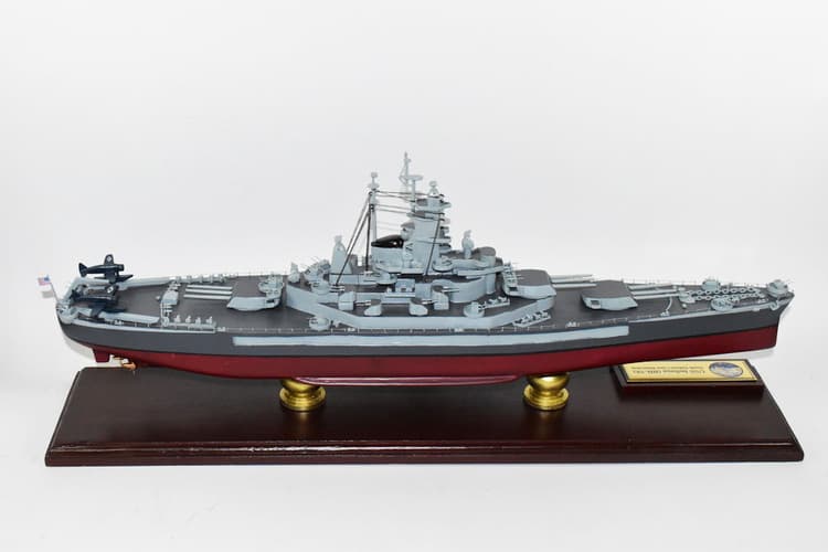 USS Indiana BB-58 South Dakota Class Battleship