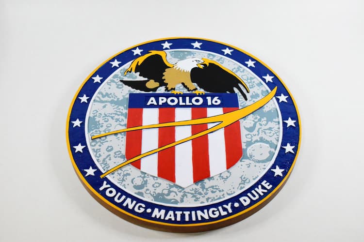 Apollo 16 Plaque