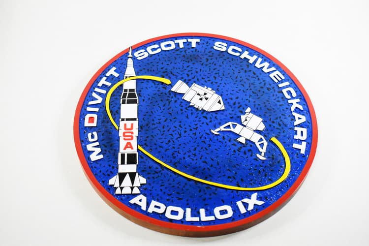 Apollo 9 Plaque