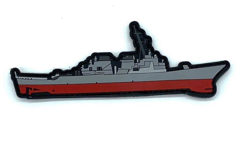 DDG-51 Arleigh Burke FLT 1 PVC Patch,
