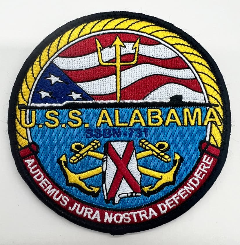 SSBN-731 USS Alabama Patch