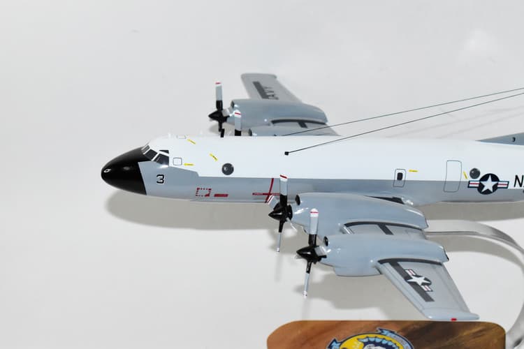 Lockheed Martin® P-3B Orion, VP-40 Fighting Marlins 1969, 18" Mahogany Model