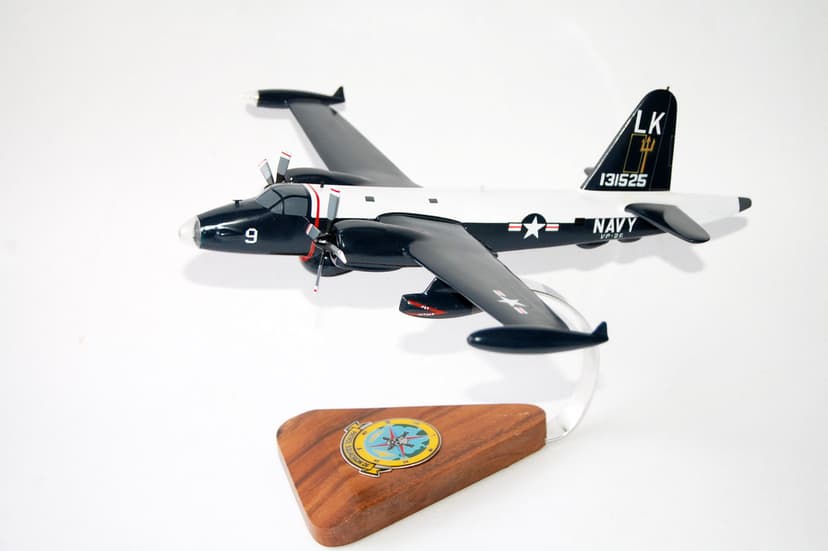 Lockheed Martin® P2V7 Neptune, VP-26 Tridents, 18" Mahogany Scale Model