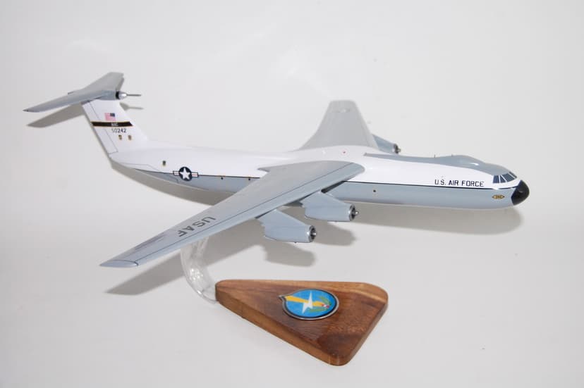 Lockheed Martin® C-141B Starlifter™, 7th MAS Travis Tail #50242, Mahogany Scale Model