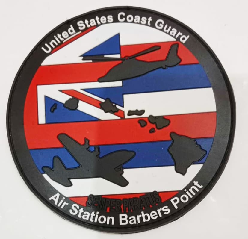 Coast Guard Air Station Barbers Point, PVC Patch, 4"