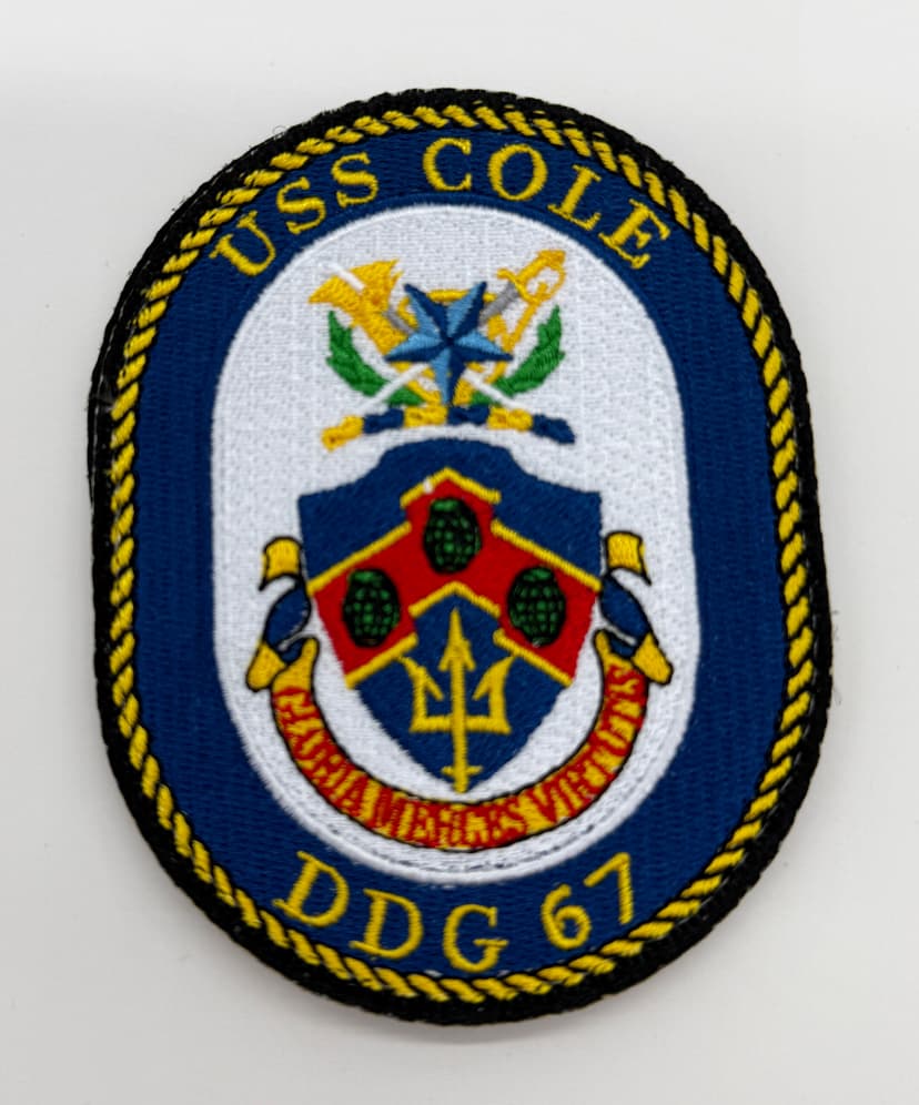 USS Cole patch