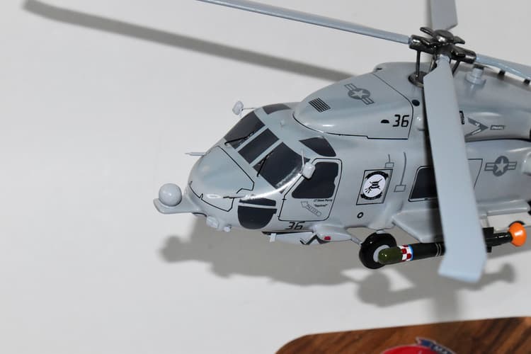 Sikorsky® MH-60R Seahawk®, HSM-35 Magicians 2017, 16in Mahogany Scale Model