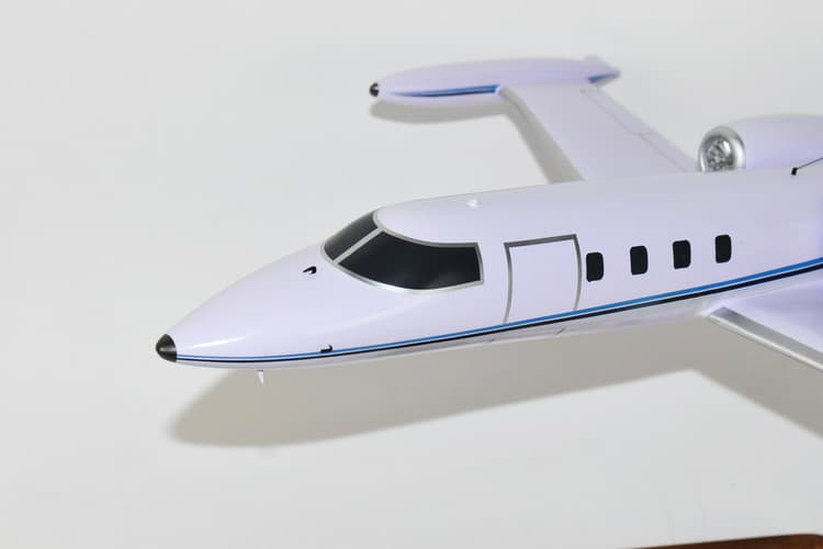 Eagle Aviation, Lear 35 N235EA, 18 inch Mahogany Model