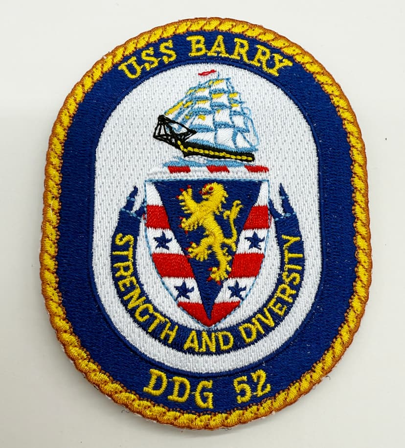 USS Barry DDG-52 Patch