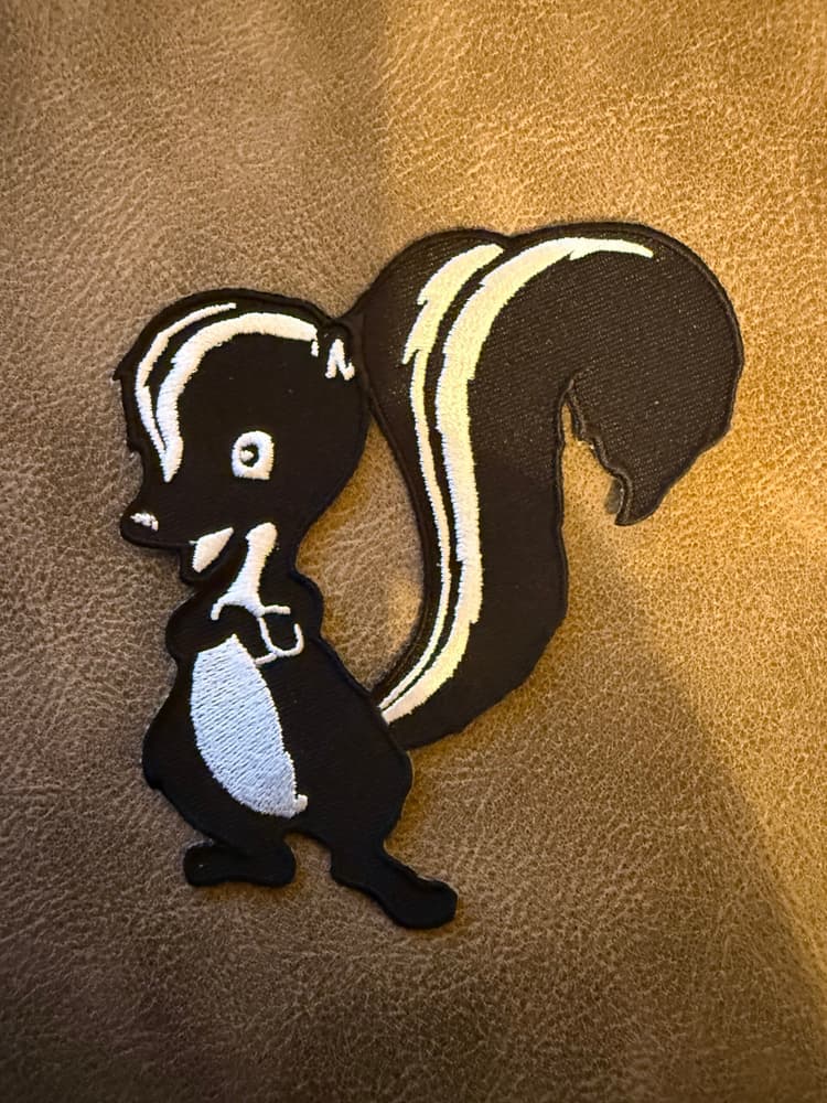 Skunk Works®, 4 inch, Iron on Patch