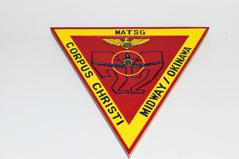 MATSG-22, 14 inch Plaque
