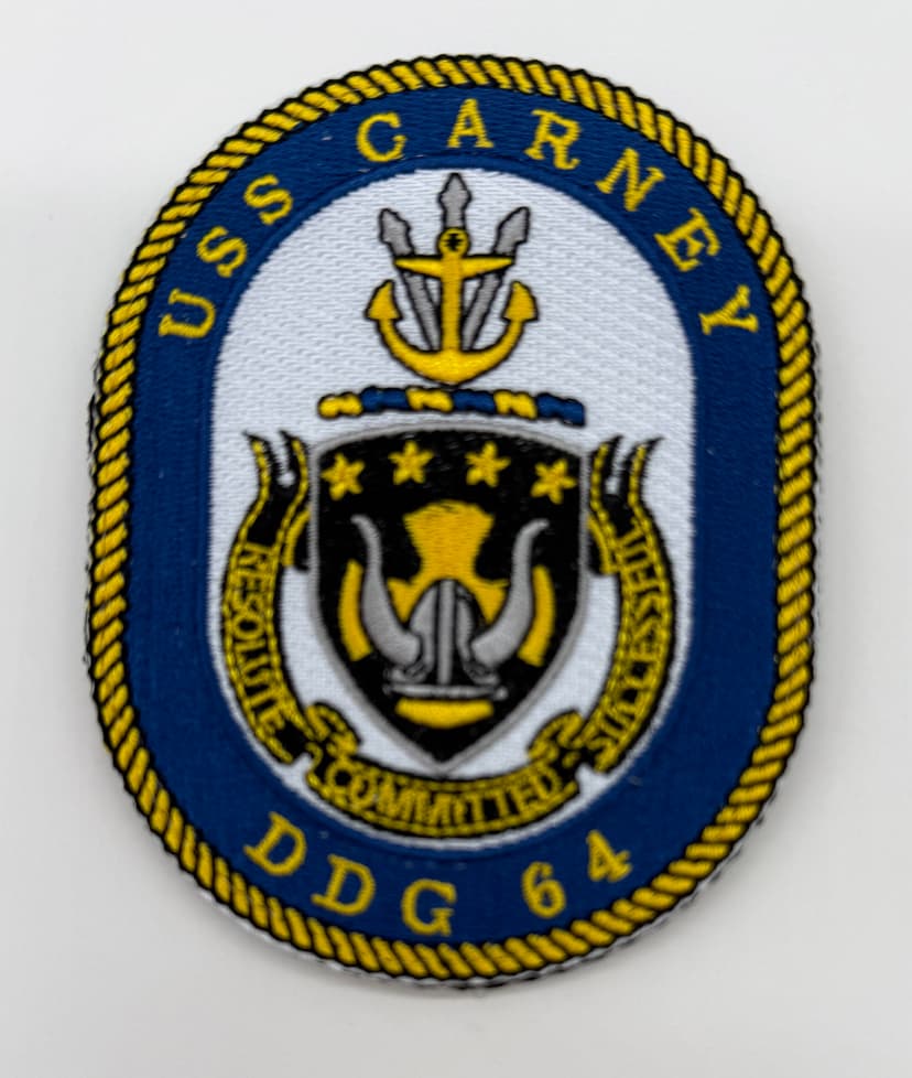 USS Carney patch