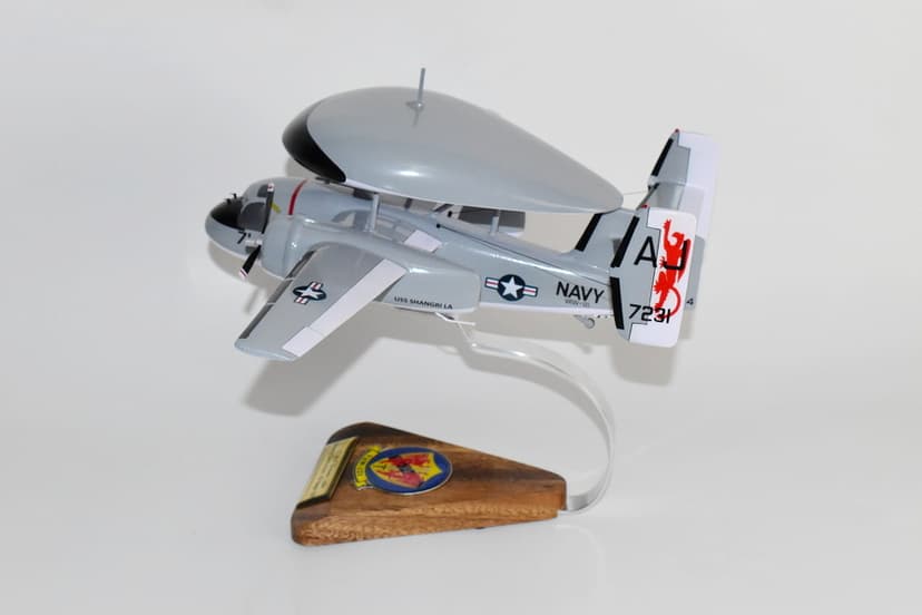 VAW-121 Blue Tails 1970 USS Shangri-La E-1B Tracer Model