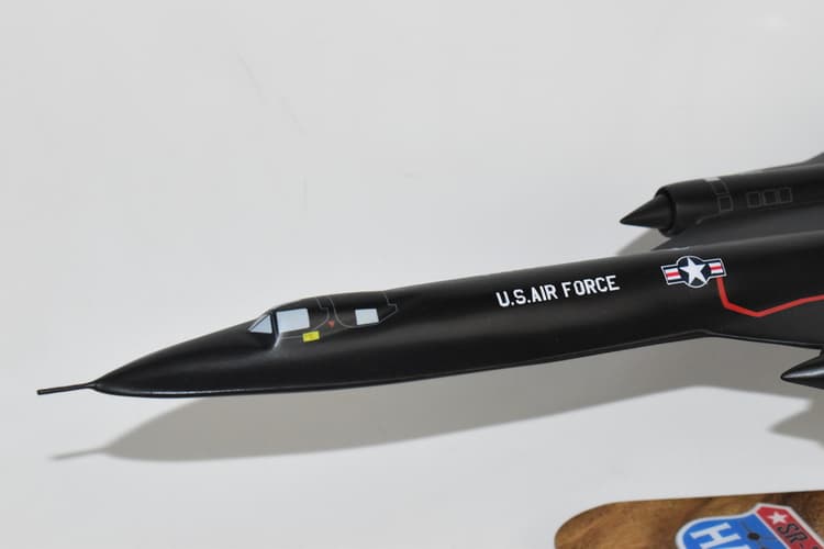 Skunk Works® SR-71A Blackbird® YF-12C, 937, Mahogany, 18" Model