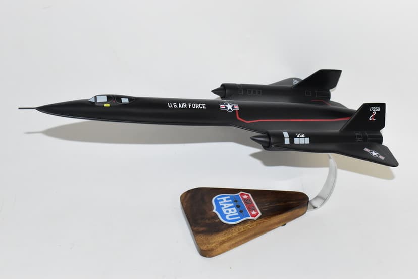 Skunk Works® SR-71A Blackbird®, 9th SRW, 958, Mahogany, 18" Model