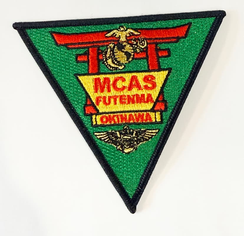 MCAS Futenma Patch – Plastic Backing/Sew On, 4"