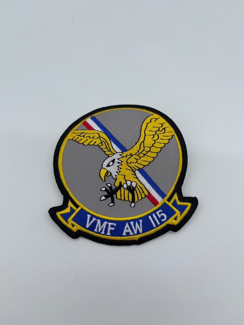 VMF(AW)-115 Able Eagles Patch- Plastic Backing