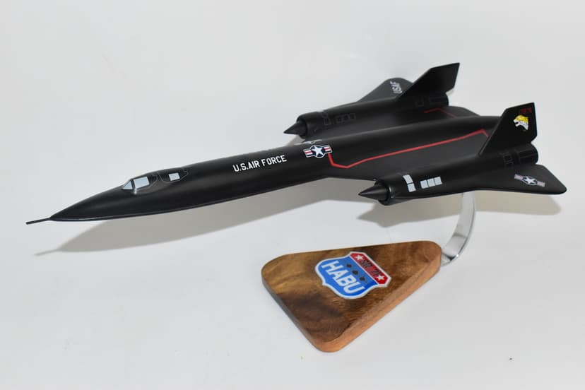 Skunk Works® SR-71A Blackbird®, Bengal Tiger, 976, Mahogany, 18" Model