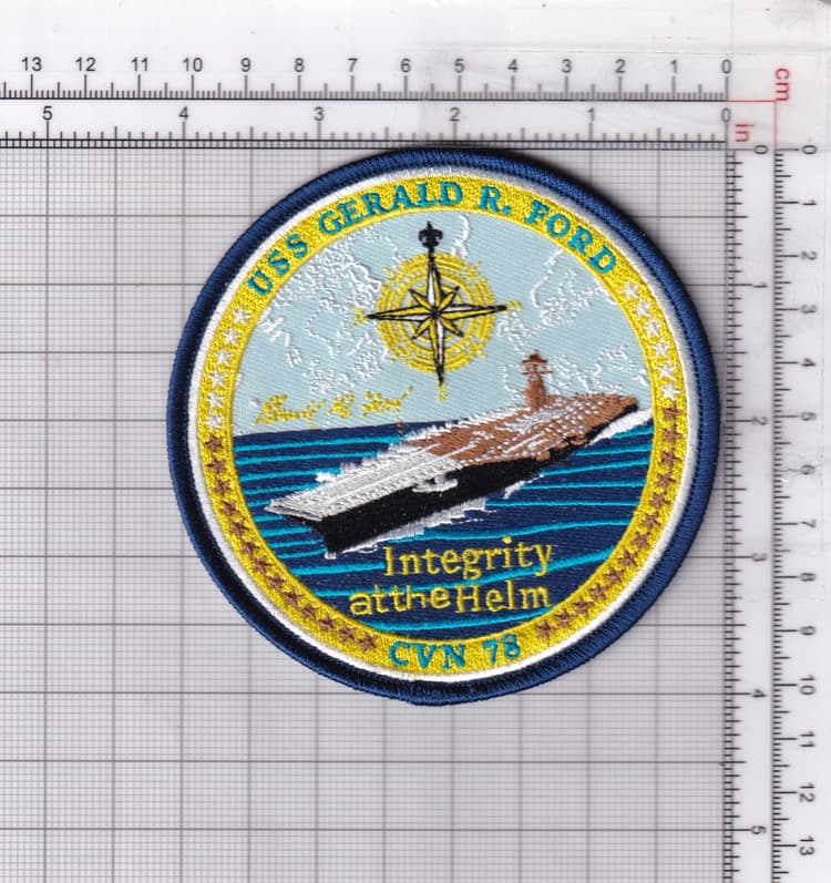 USS Gerald Ford CVN-78 Patch