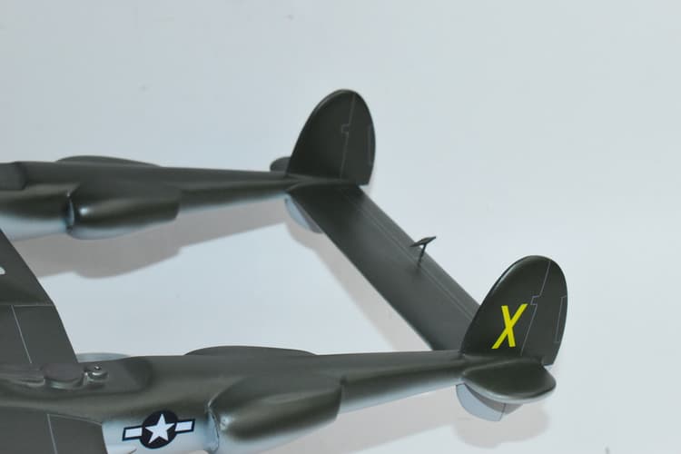 Lockheed® P-38 Lightning®, Ruff Stuff, Mahogany Scale Model