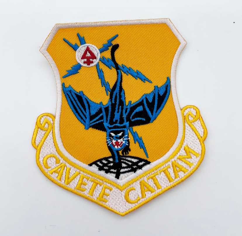 553rd Recon Wing, Cavete Cattam, Korat RTAFB Patch