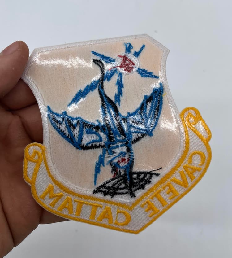 553rd Recon Wing, Cavete Cattam, Korat RTAFB Patch