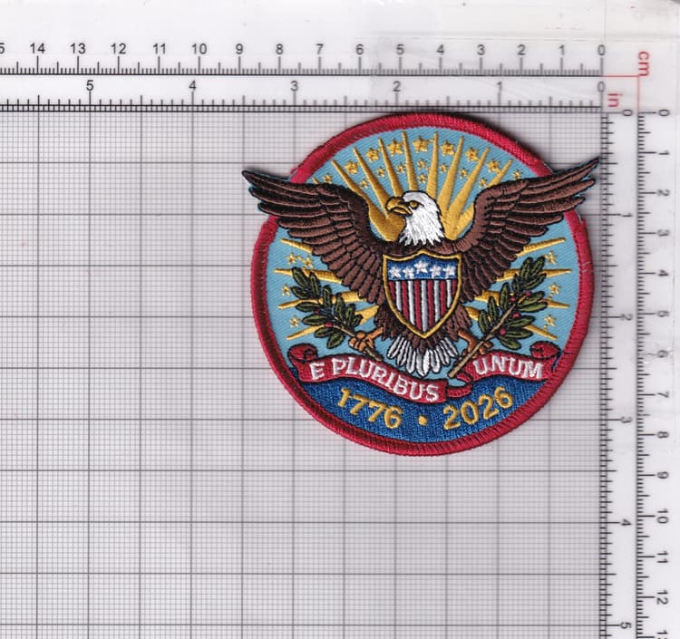 250th Anniversary of the United States Patch